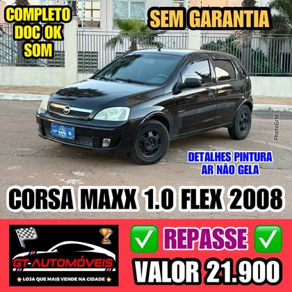 CHEVROLET CORSA 1.0 MPFI MAXX 8V FLEX 4P MANUAL CHEVROLET CORSA 1.0 MPFI MAXX 8V FLEX 4P MANUAL